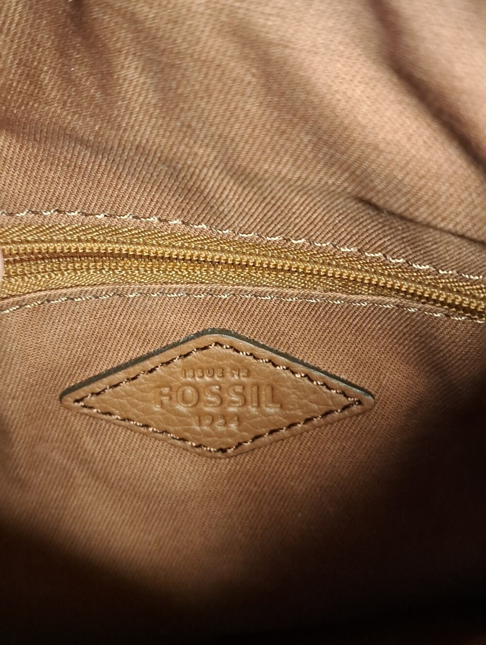 Fossil Leather Crossbody Bag - Picture 3 of 10